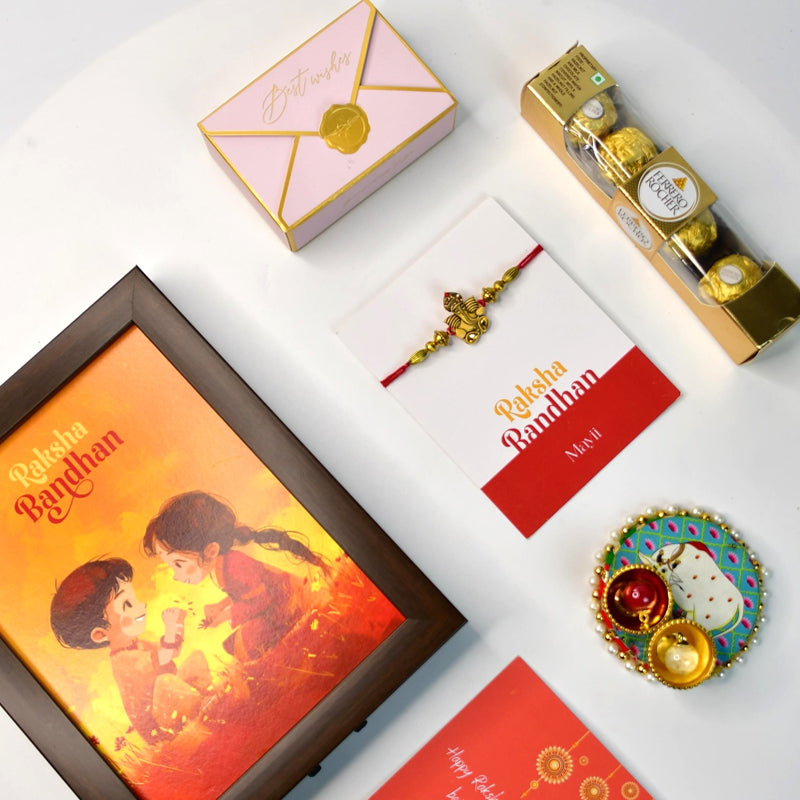 Silken Knots Rakhi Hamper media 4