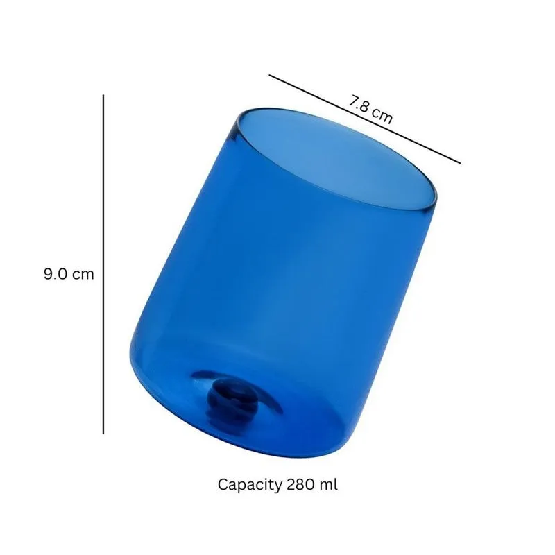 Deep Sea Tumbler Glass(280 mL) - Set Of Six media 6