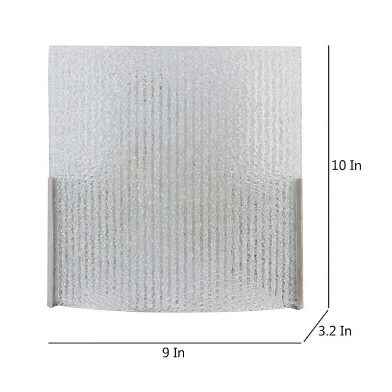 Aubrey Stripe Glass Wall Lamp media 5