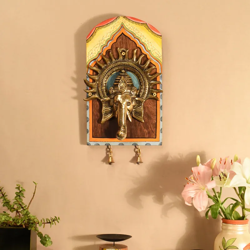 Avighna Wooden Wall Accent media 1