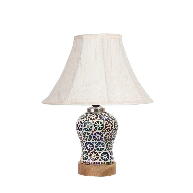 Terrix Wooden Table Lamp - Multicolor media 5