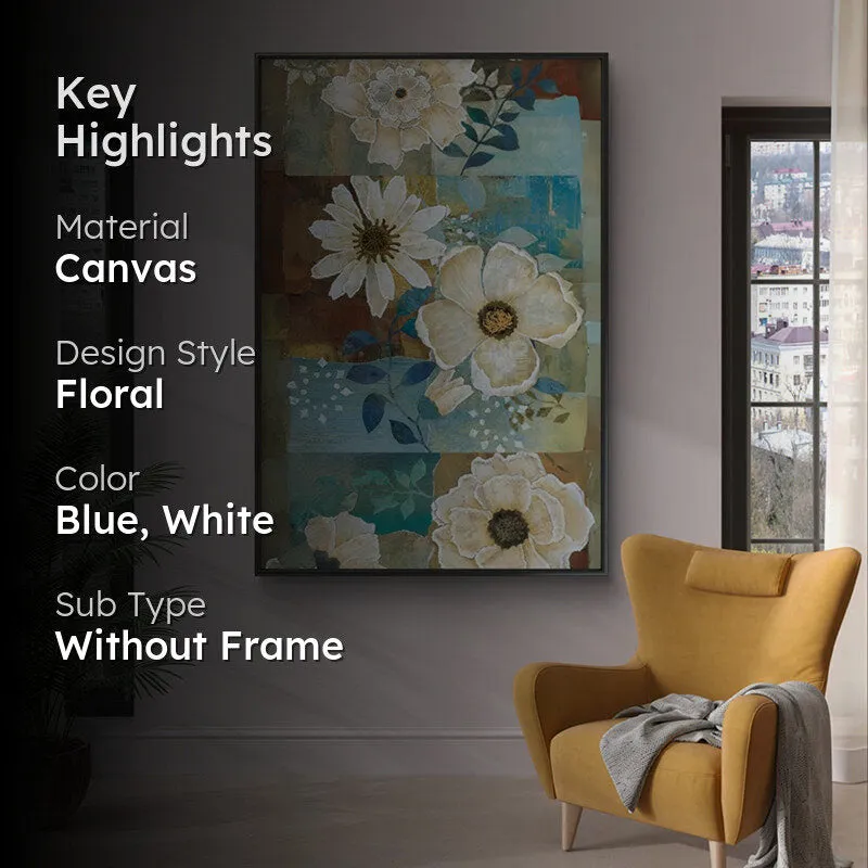 Psyche Blooms Wall Painting media 2