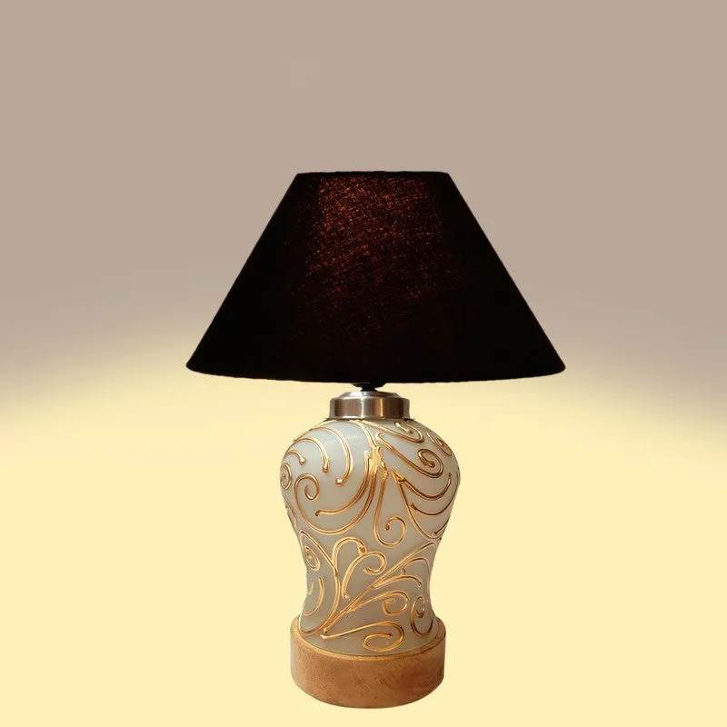 Lumithra Wooden Table Lamp - Black media 6