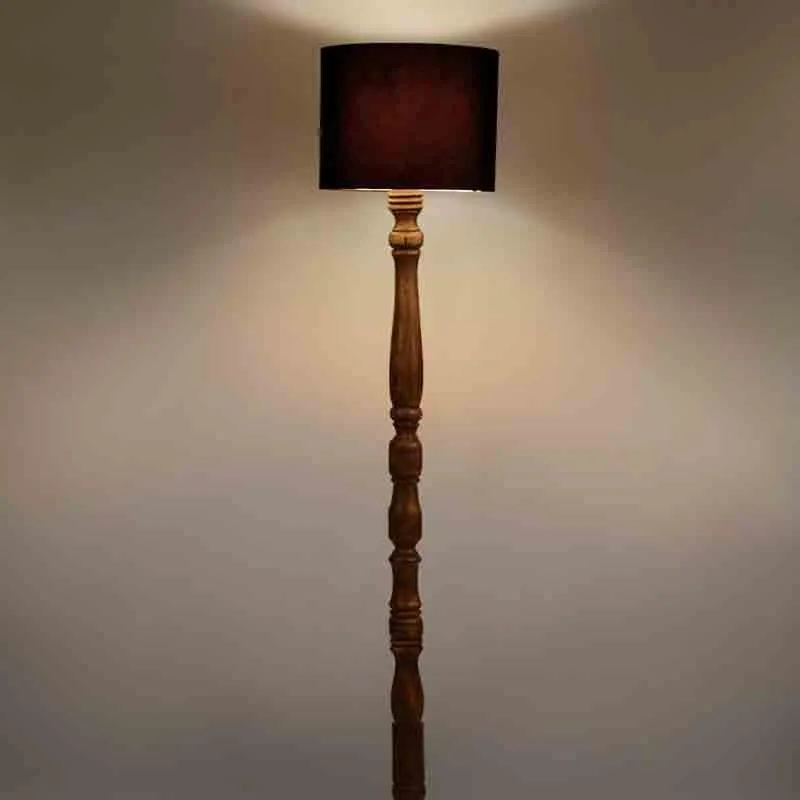 Braided Floor Lamp - Black media 3