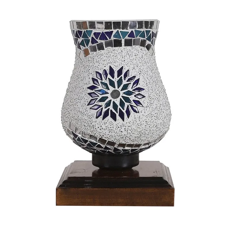 Tintique Mosaic Glass Table Lamp - Multicolor media 6