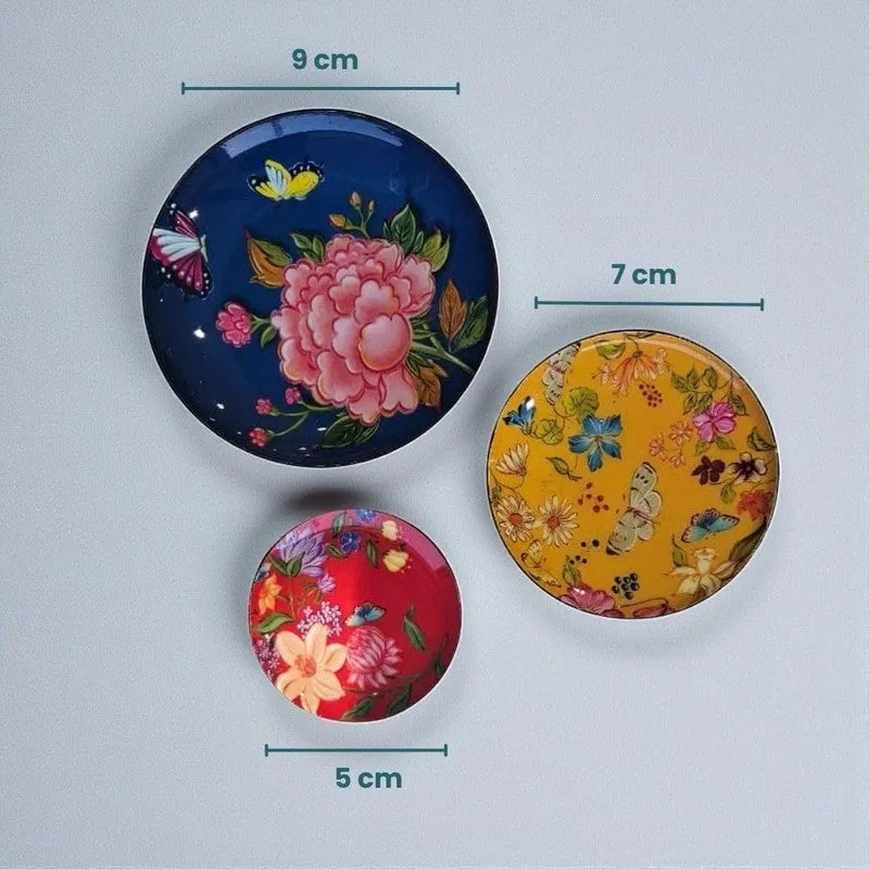 Saffron Sonata Fridge Magnet - Set Of Three media 9