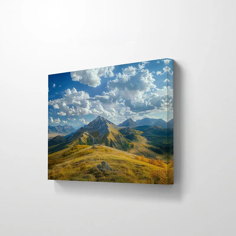 Clifftop Skies Canvas Wall Painting media 6