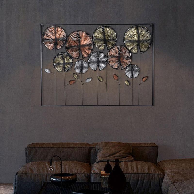 Siyonae Leaf Iron Wall Accent