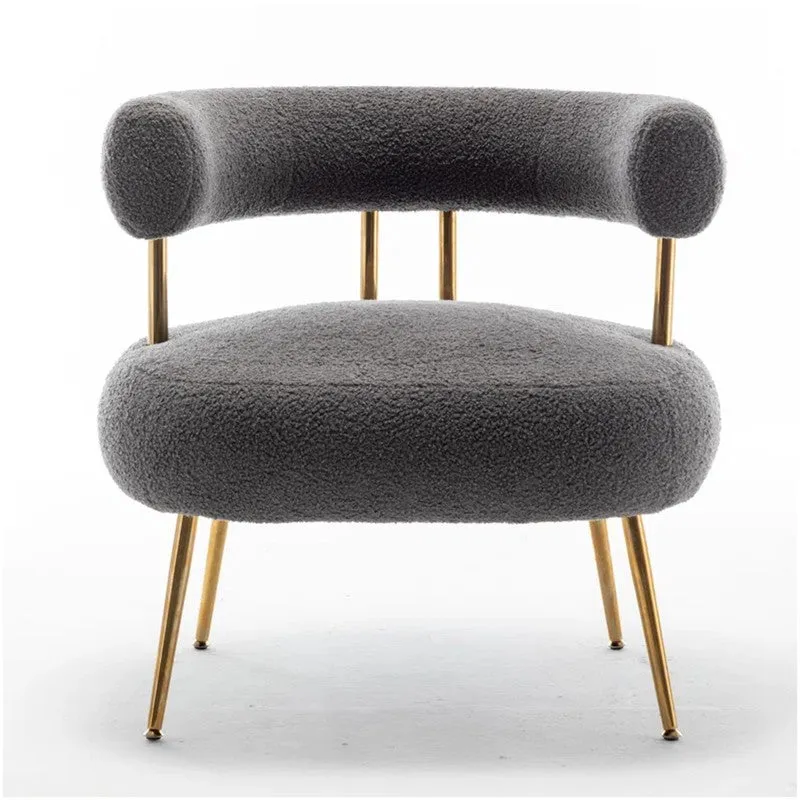 Oaklyn Neem Wood Accent Chair - Grey media 6
