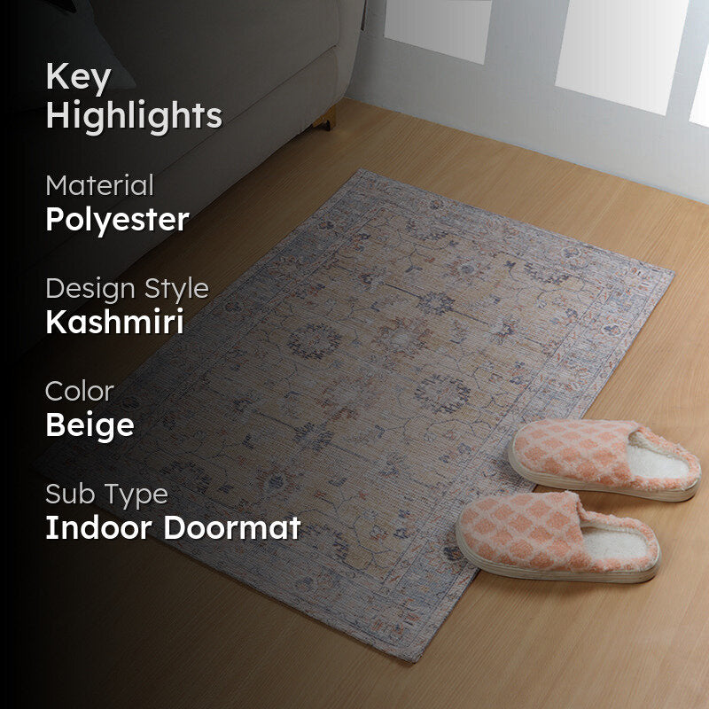 Yifara Ethnic Door Mats - Brown media 2