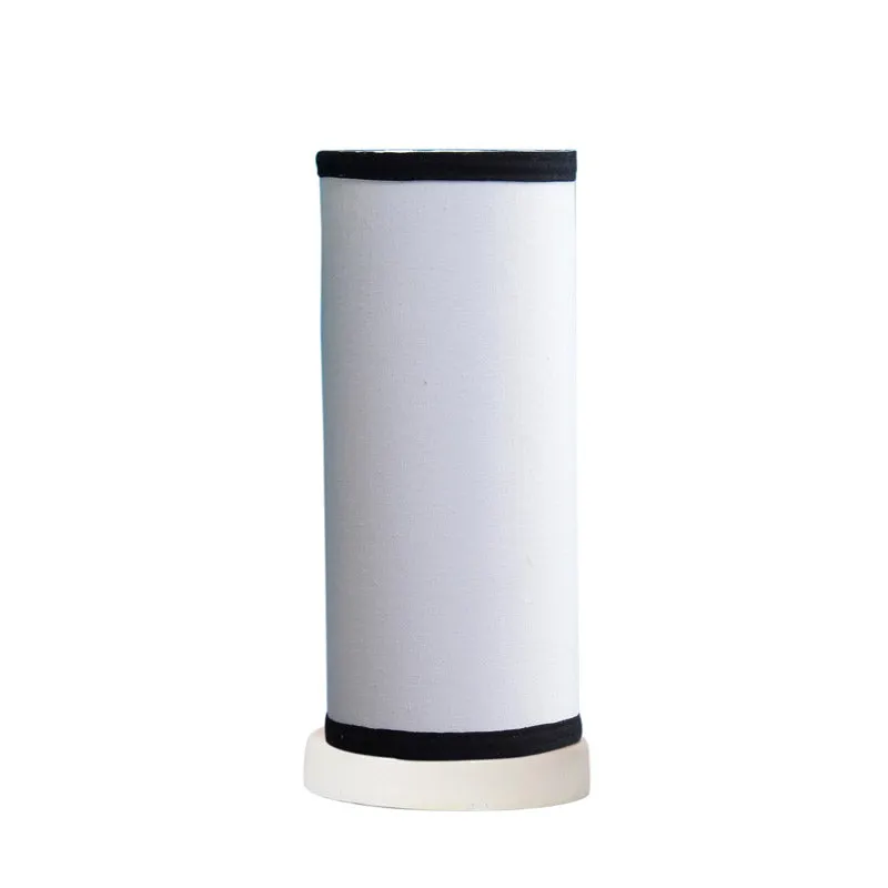 Esto Tower Wooden Table Lamp - White,Black media 4