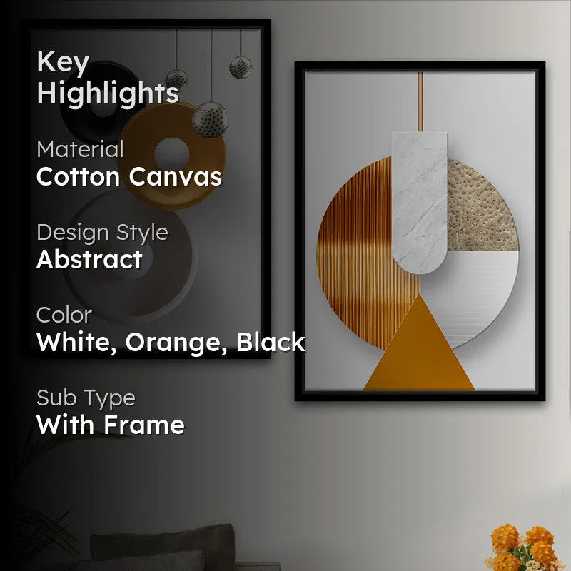 Homy Abstract Wall Art - Set Of Two media 2