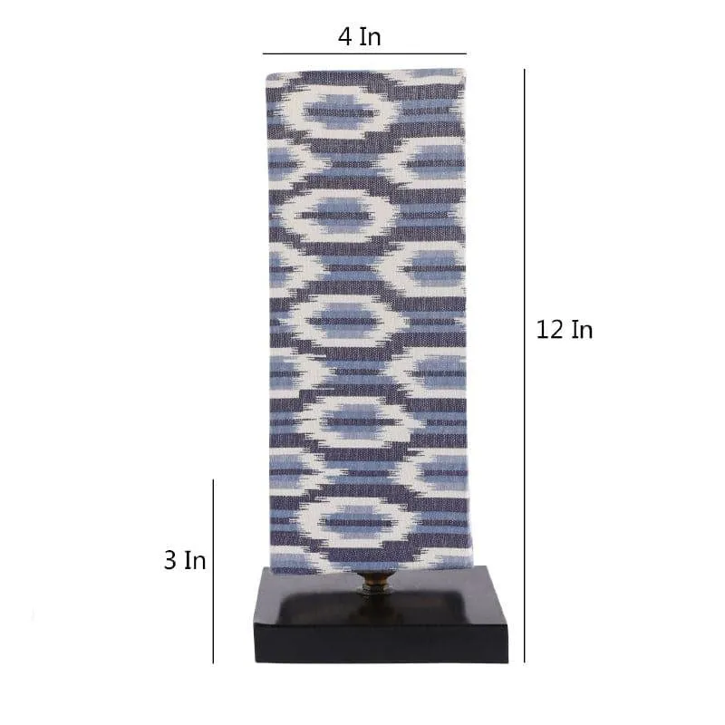 Lois Ingram Fabric Table Lamp - Blue,White media 5