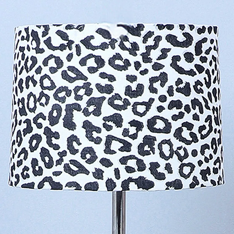 Leopard Hide Printed Tripod Floor Lamp media 4