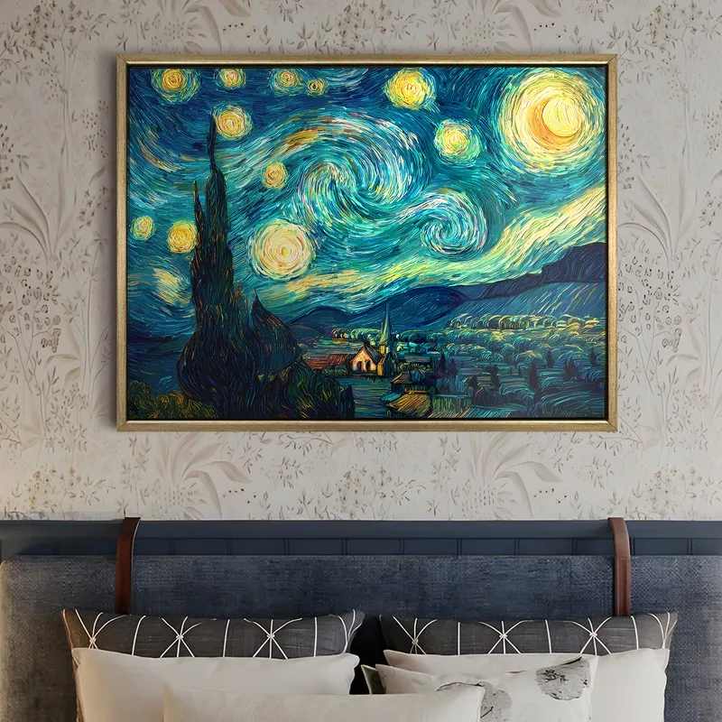 Twilight Echoes Canvas Wall Painting With Frame media 5