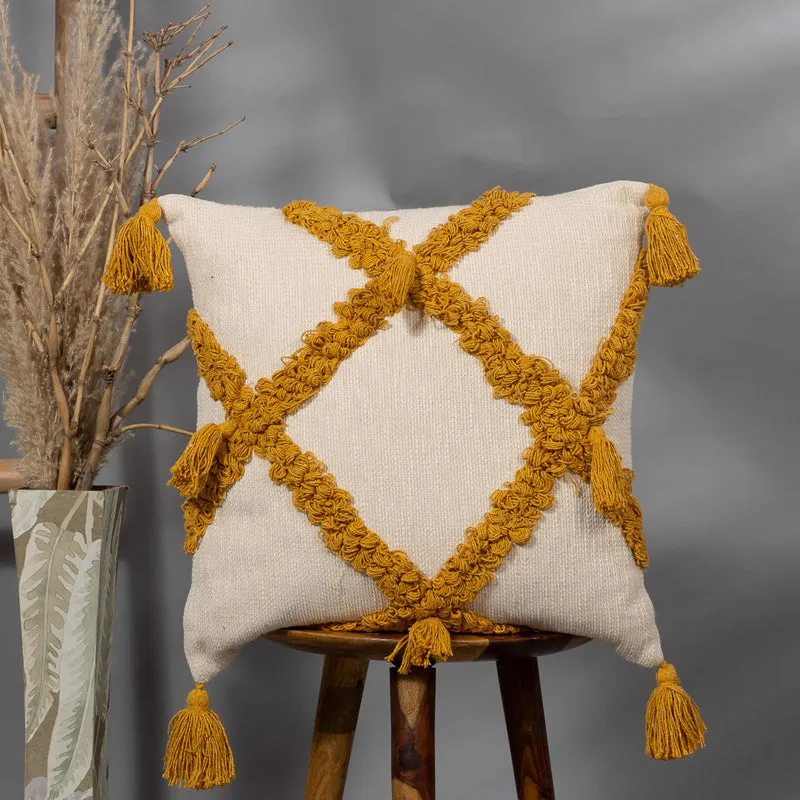 Tactile Tale Tufted Cushion Cover media 1