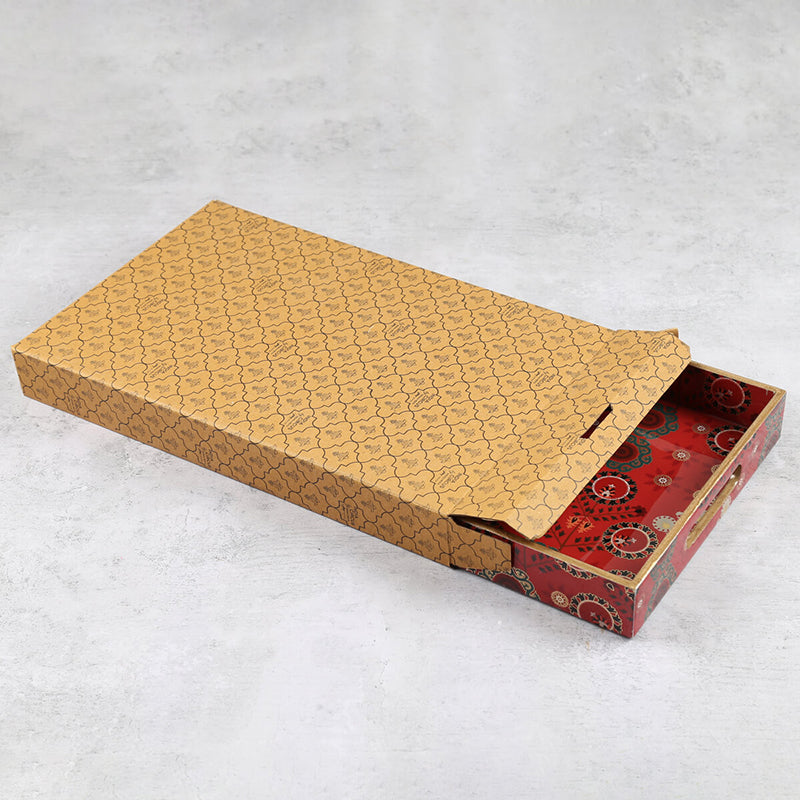 India Circus Adah Serving Tray media 5