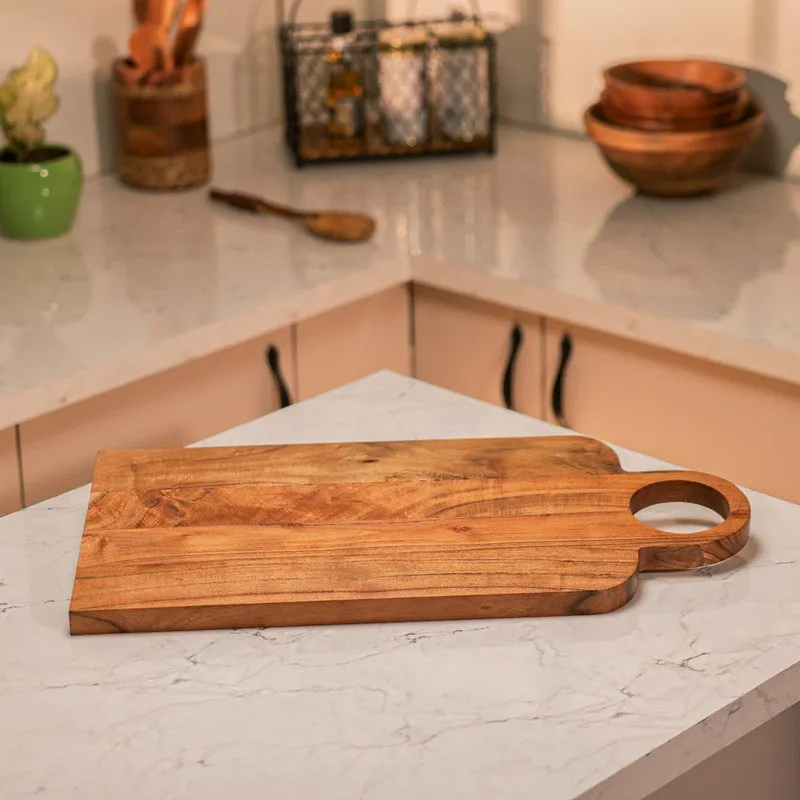 HaloHandle Wood Chopping Board media 3