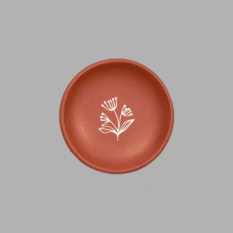 Earthy Blooms Terracotta Wall Plate - Set Of Three media 5