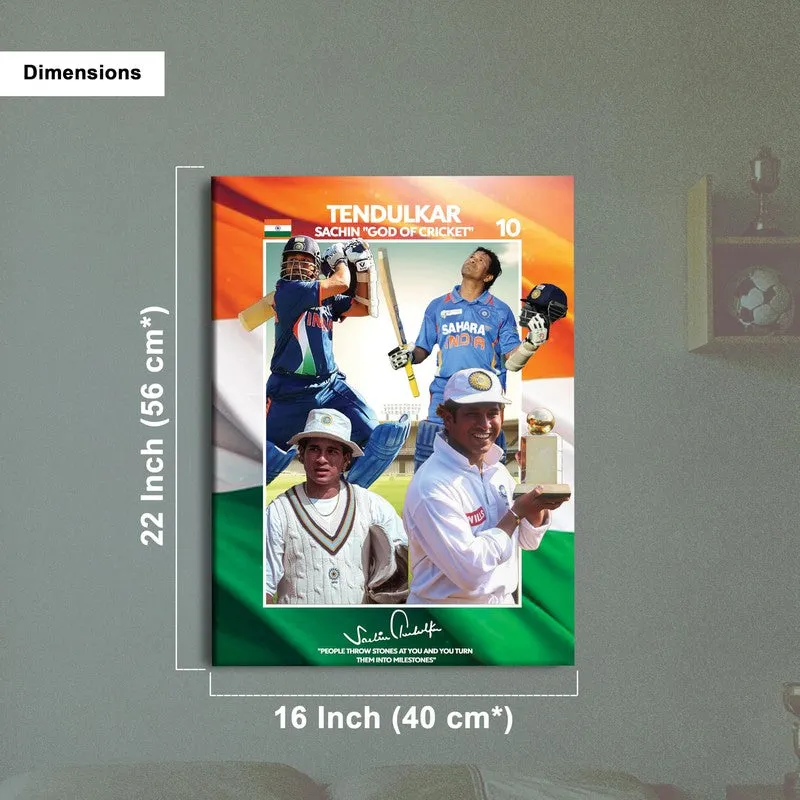 Tendulkar Canvas Wall Art media 9