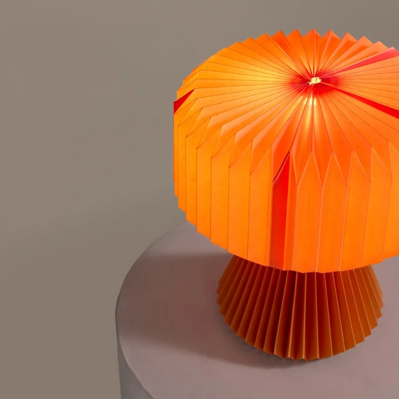 Fig Living Ori Tangerine Dusk Table Lamp - Orange media 5