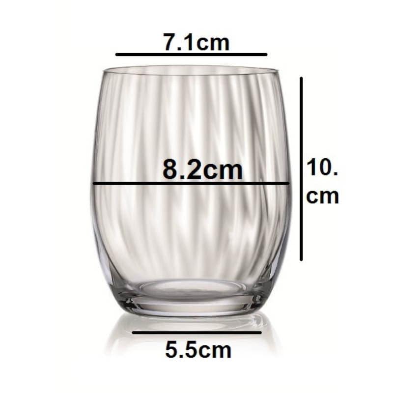 Ciara Bohemia Crystal Whiskey Glass (300 ML) - Set Of Six media 4