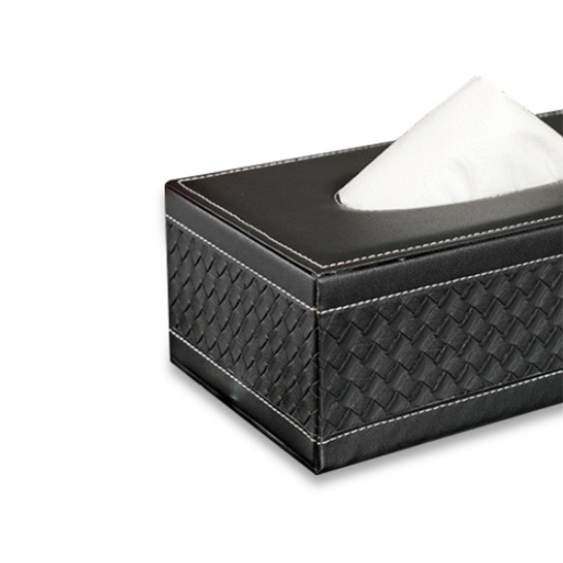 AarviDecor Evara Faux Leather Tissue Holder media 6