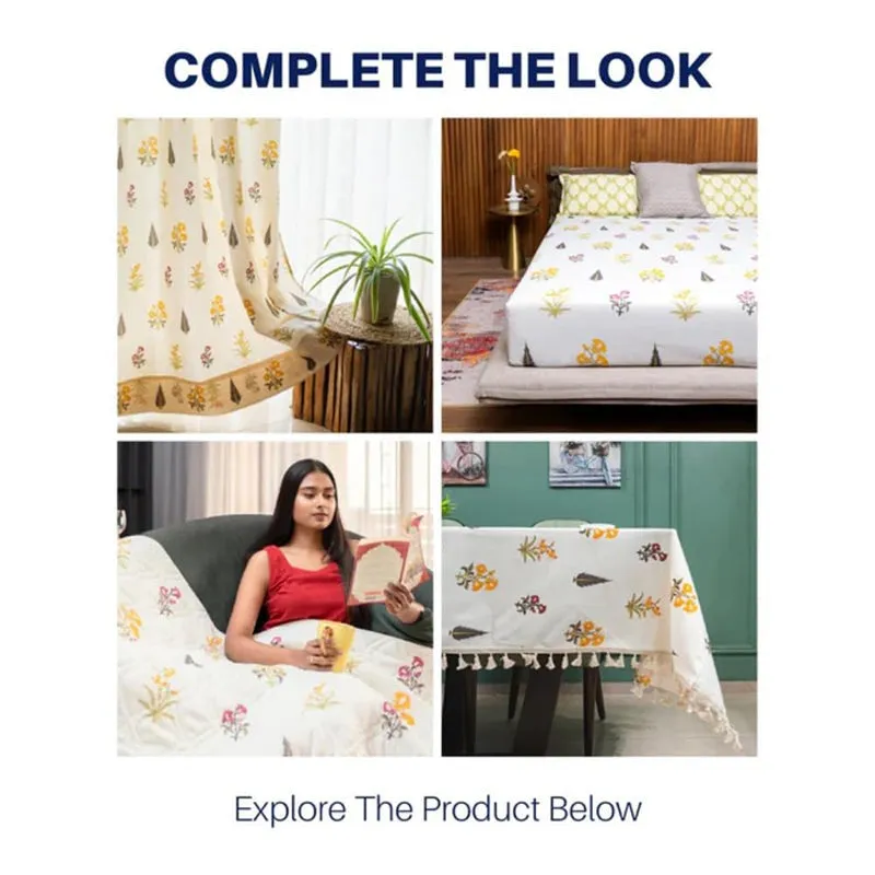 Urban Space High Garden Curtain (Yellow) - Set Of Two media 8