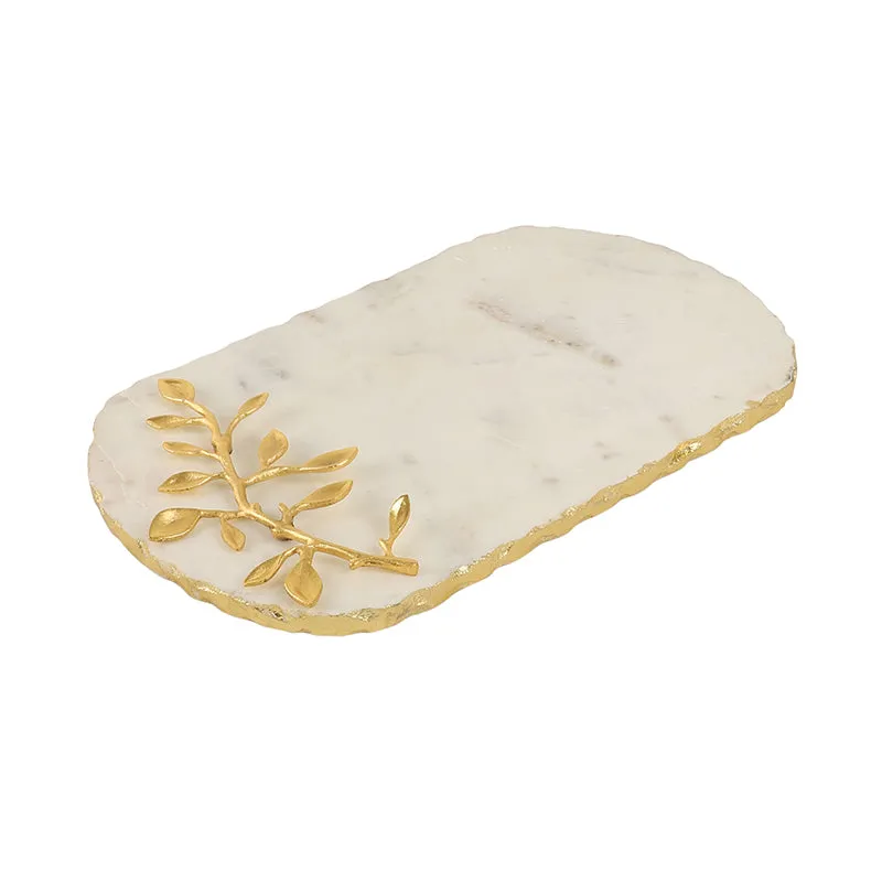 Fernest Oval Marble Platter media 4