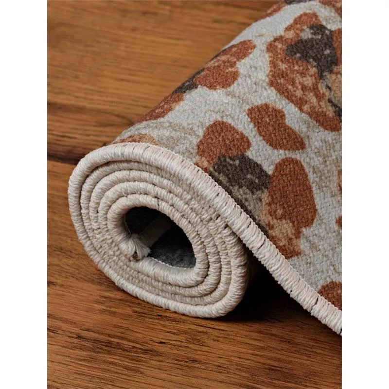 Leoperd Loom Carpet - Brown media 4