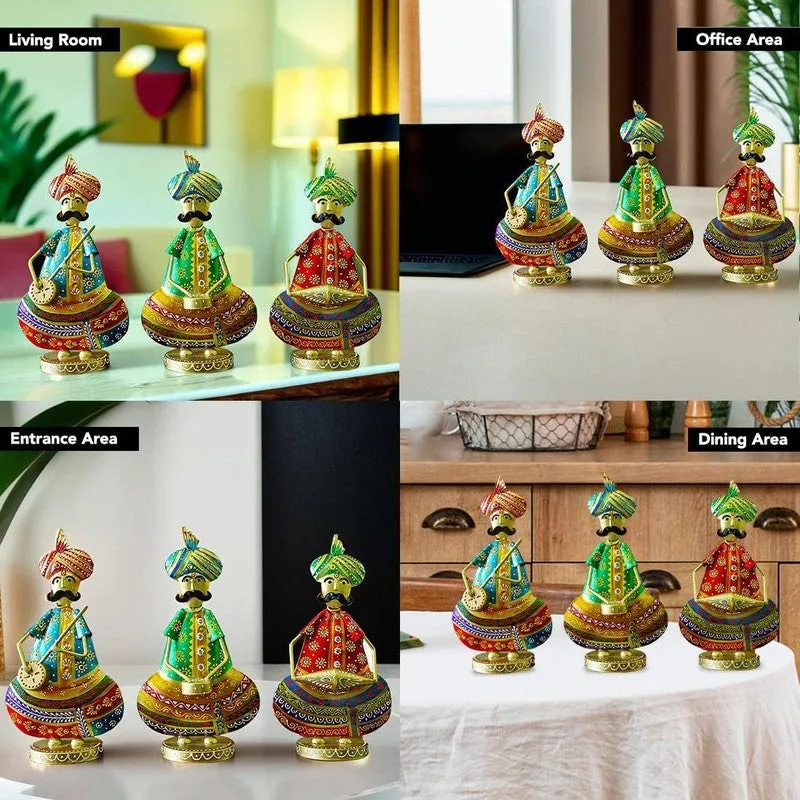 AuraCraft Decorative Showpiece - Set Of Three media 3