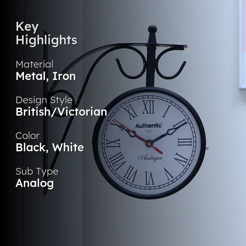 Tempus Iron Wall Clock media 2