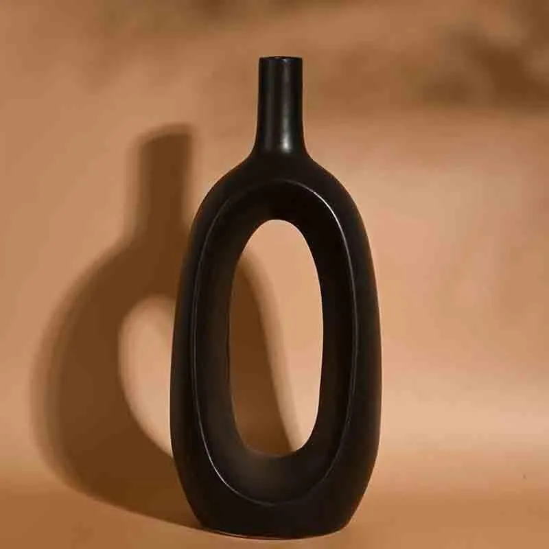 Ring Vase - Black media 3