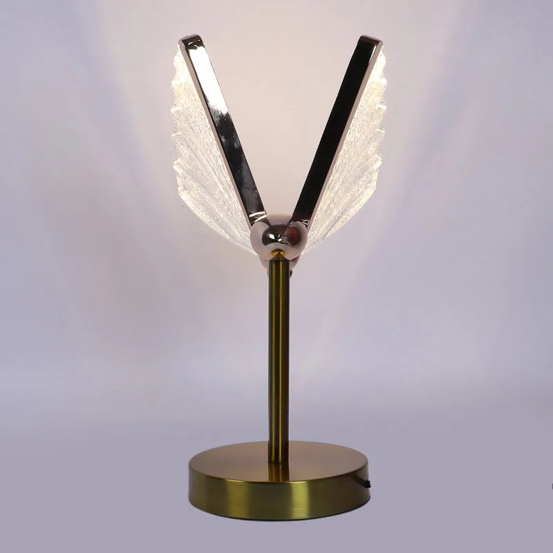 Titly Iron Table Lamp - Gold,Transparent media 6