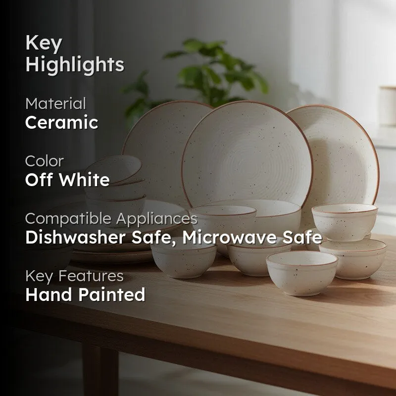 Solvra Auren Veyra Dinner Set - 19 Piece Set media 2