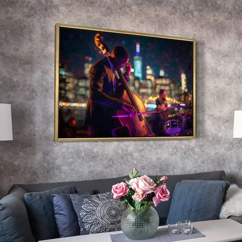 Effulgent Canvas Wall Painting With Frame media 6