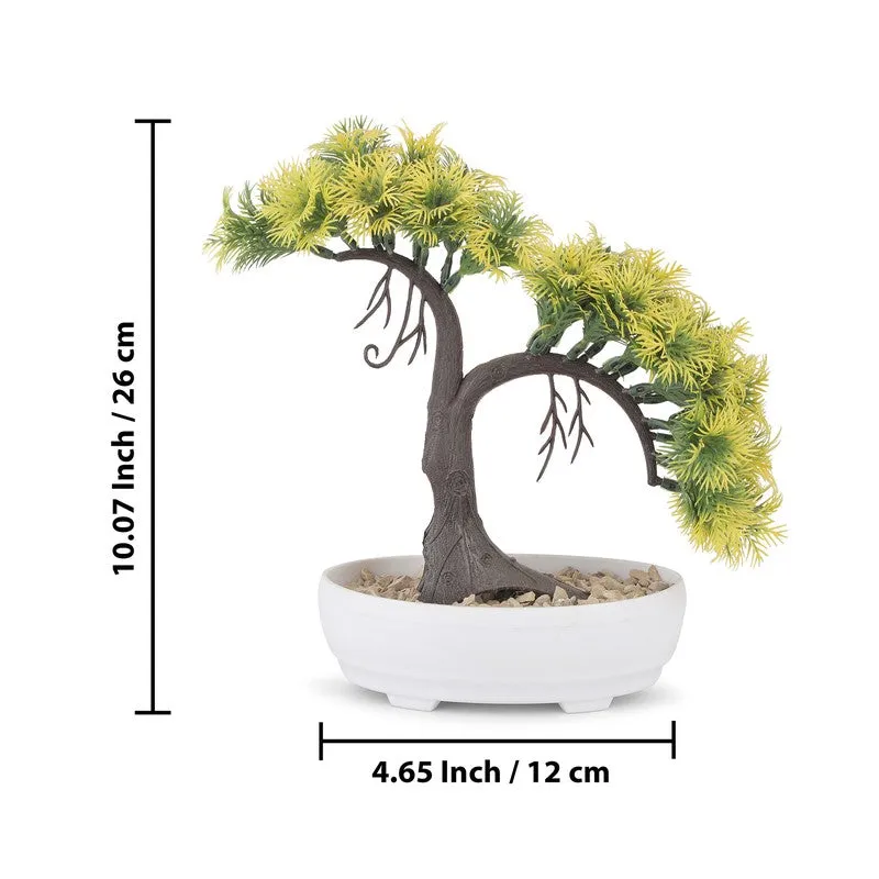 Emozen Bonsai Artificial Plant With Plastic Pot - 0.8 Feet media 7
