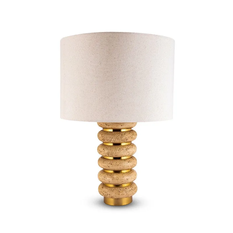 AarviDecor Irving Classic Metal Table Lamp - White media 5