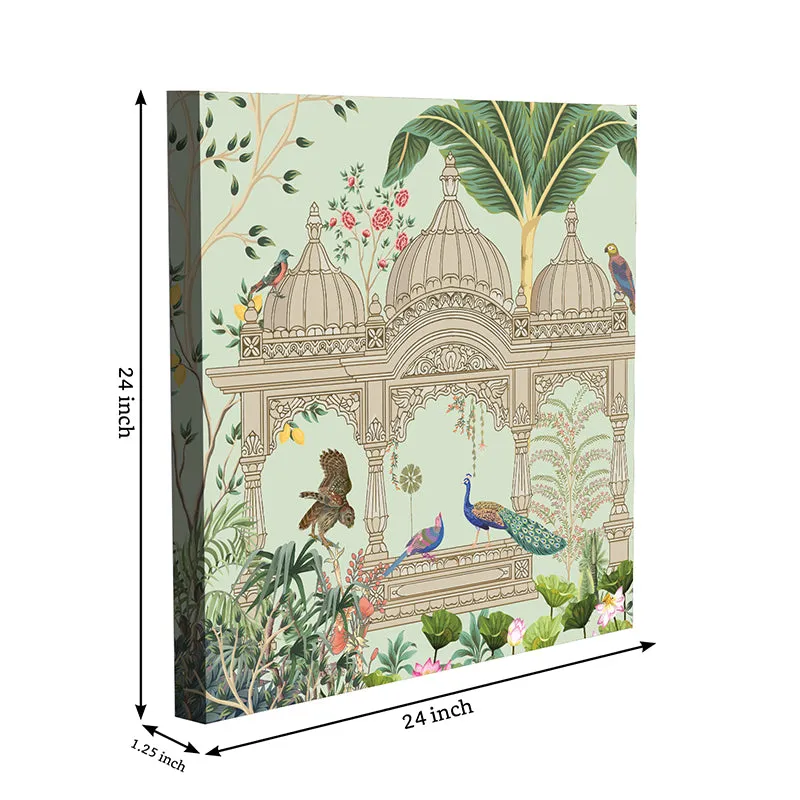 Calm Of Garden Canvas Wall Art media 8