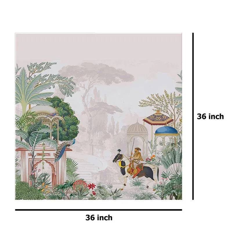 Cavalryman Poly Canvas Wall Painting media 8