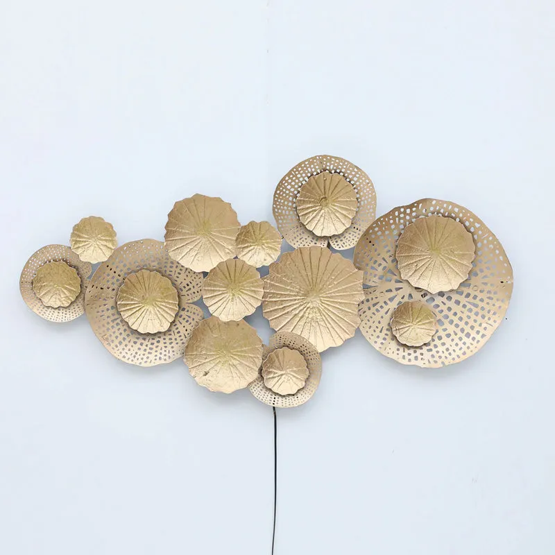 Gilded Forms Iron Wall Accent media 3