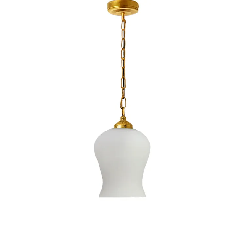 NoorLuxe Metal & Glass Ceiling Lamp media 4