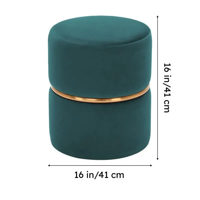 Zyvra Softin Ottoman - Green media 7
