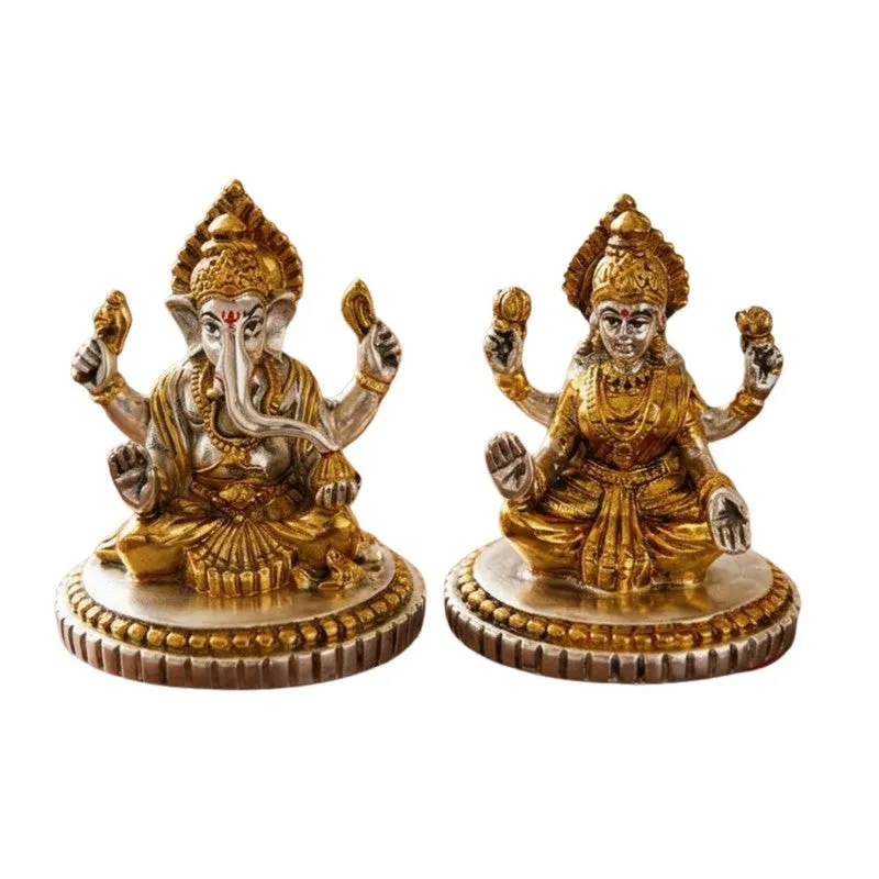 Siddhika Metal Idol - Set of Two media 4