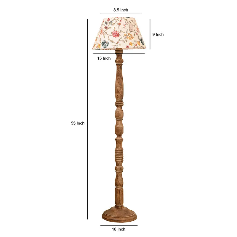 Whittla Cone Flora Floor Lamp media 5