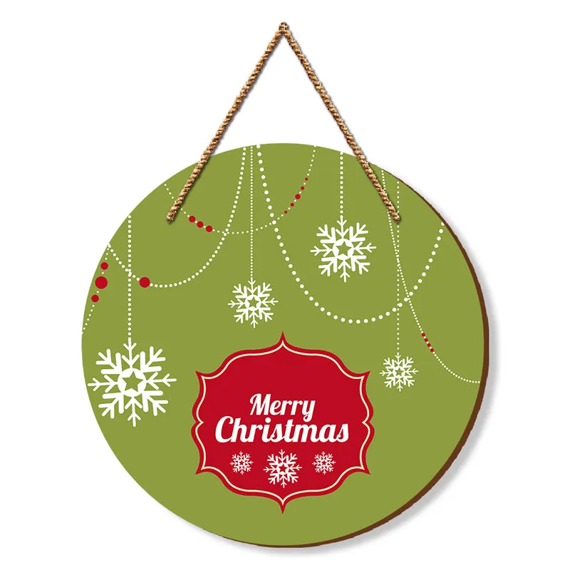 Christmas Magic Festive MDF Wall Hanging media 1