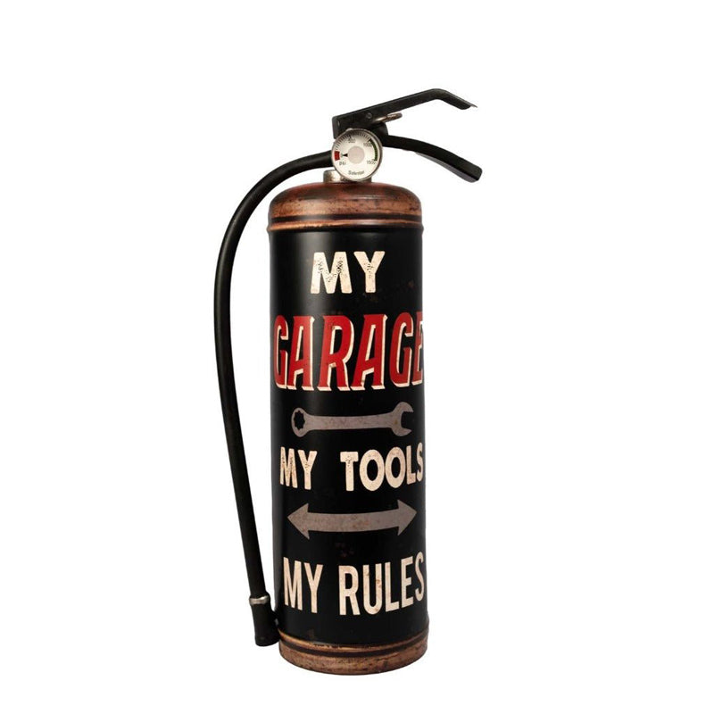 My Garage Extinguisher Metal Wall Accent media 4