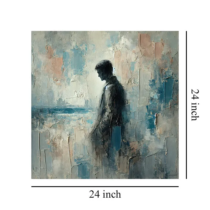 Heavenly Man Wall Painting media 7