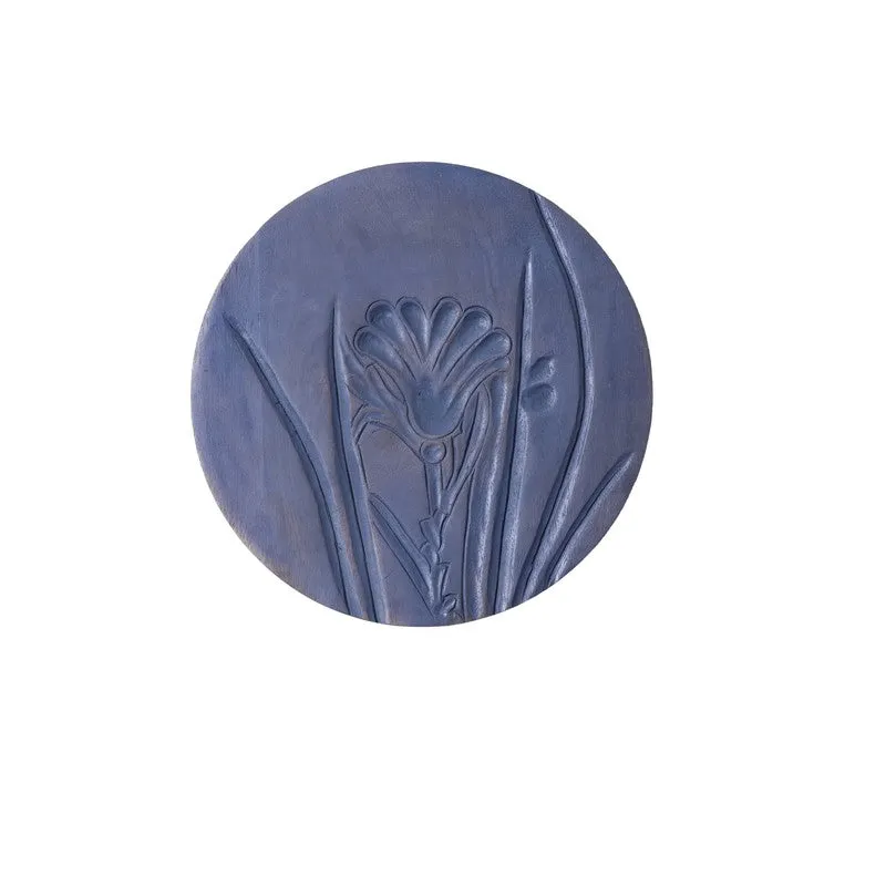 Cerulean Garden Wooden Wall Plate media 3