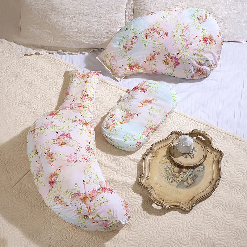 Viora Cotton L Maternity Pillow With Polyester Filling - Multicolor media 6